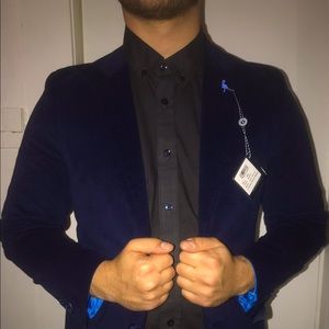 Taylor Byrd Velvet Blazer